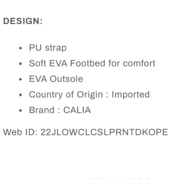 Calia by  Carrie  Underwood  Sandals /Slides/Shoes - Picture 11 of 12